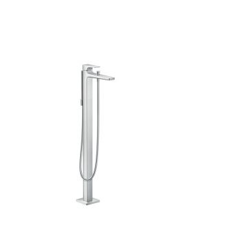 Baterie cada - dus freestanding Hansgrohe Metropol crom lucios