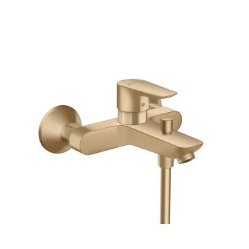 Baterie cada - dus Hansgrohe Talis E monocomanda bronz periat