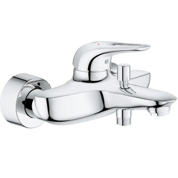 Baterie cada Grohe Eurostyle, monocomanda, cartus ceramic, crom-33591003