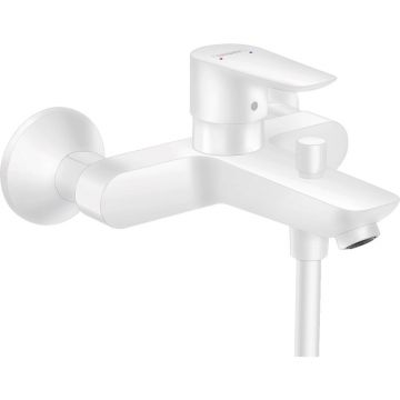 Baterie cada - dus incastrata Hansgrohe Talis E alb mat