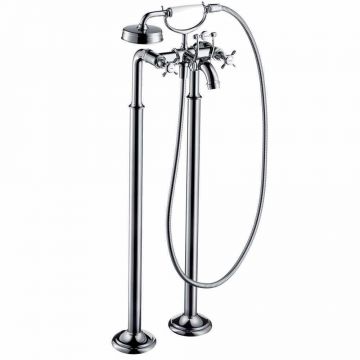 Baterie cada montaj pe pardoseala Hansgrohe Axor Montreux Crom - fara corp ingropat