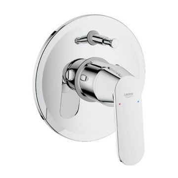 Baterie cada si dus Grohe Eurosmart Cosmopolitan cu corp incastrat inclus