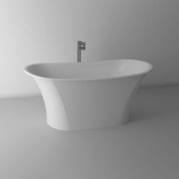 Cada freestanding din compozit Rune Light 158x74 cm