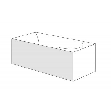 Panou frontal Radaway pentru cazi rectangulare 160cm  h56cm