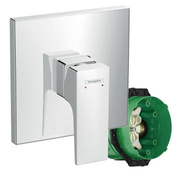 Set promo baterie dus Hansgrohe Metropol incastrata + iBox