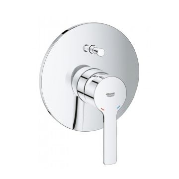 Baterie cada si dus Grohe Lineare cu monocomanda