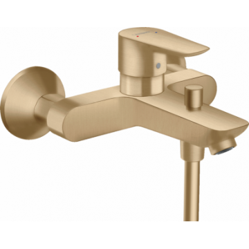 Baterie cada si dus Hansgrohe Talis E, bronz periat