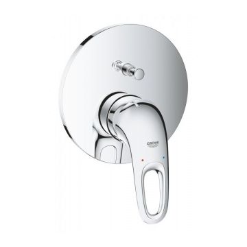 Baterie de cada si dus Grohe Eurostyle cu monocomanda, crom