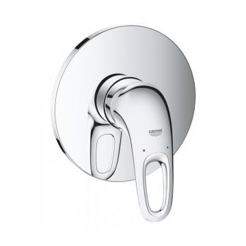 Baterie dus Grohe Eurostyle cu monocomanda, crom