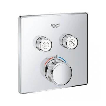 Baterie dus Grohe Grohtherm Smartcontrol termostatata cu 2 iesiri