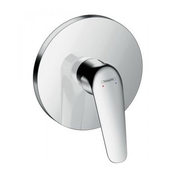 Baterie dus Hansgrohe Novus montaj incastrat cu corp ingropat inclus