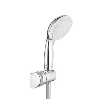 Set dus Grohe New Tempesta 100 cu para 2 jeturi, porter si furtun Set dus Grohe New Tempesta 100 cu para 2 jeturi, porter si furtun