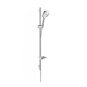 Set dus Hansgrohe Raindance Select E 120 cu savoniera