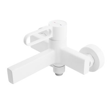 Baterie cada - dus FDesign Zaffiro monocomanda alb mat