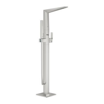Baterie cada - dus freestanding Grohe Allure Brilliant monocomanda crom periat Supersteel