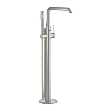 Baterie cada - dus freestanding Grohe Essence crom periat Supersteel