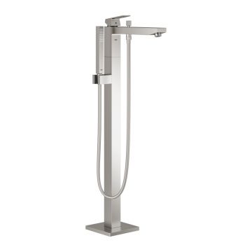 Baterie cada - dus freestanding Grohe Eurocube crom periat Supersteel