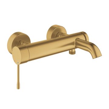 Baterie cada - dus Grohe Essence auriu periat Cool Sunrise