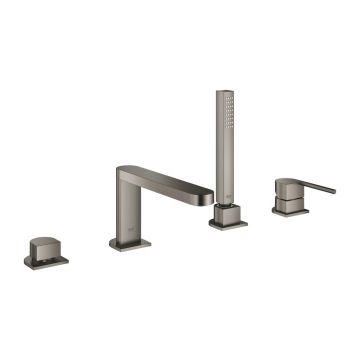 Baterie cada - dus Grohe Plus 4 elemente antracit periat Hard Graphite