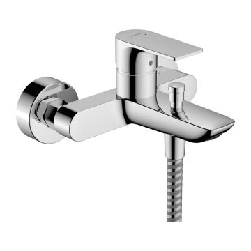 Baterie cada - dus Hansgrohe Rebris E monocomanda crom lucios