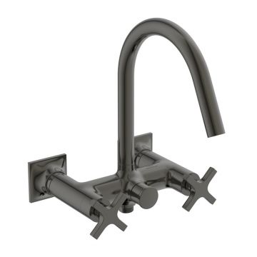 Baterie cada - dus Ideal Standard Atelier Joy Neo dubla comanda gri Magnetic Grey