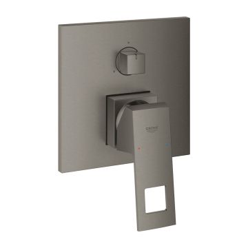 Baterie cada - dus incastrata Eurocube 3 iesiri antracit periat Hard Graphite fara corp ingropat