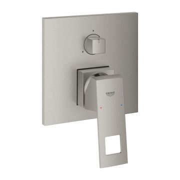 Baterie cada - dus incastrata Eurocube 3 iesiri crom periat Supersteel fara corp ingropat
