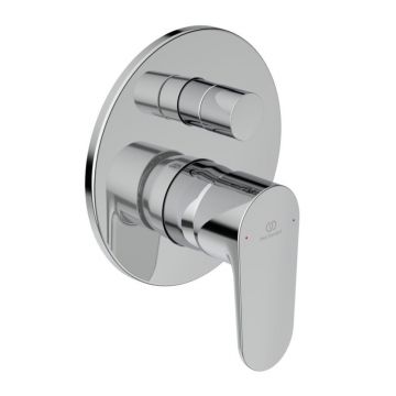 Baterie cada - dus incastrata Ideal Standard Cerafine O crom lucios cu corp ingropat