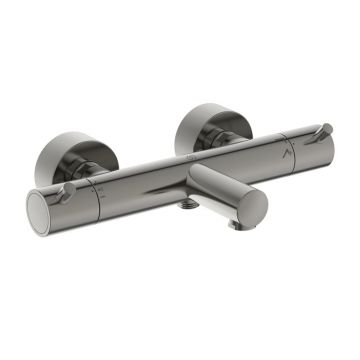 Baterie cada - dus termostatata Ideal Standard Ceratherm T125 argintiu Silver Storm