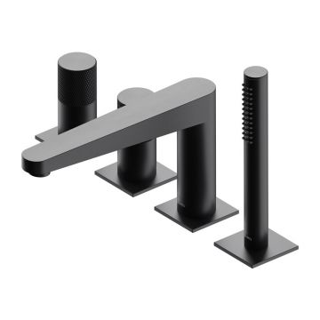Baterie de cada/dus cu 4 elemente Omnires Contour antracit