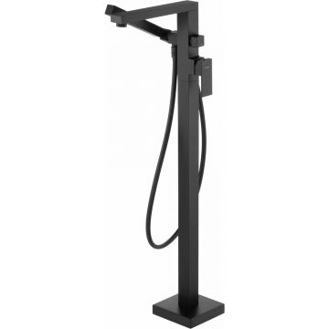 Baterie freestanding monocomanda cada cu set de dus Deante Anemon negru