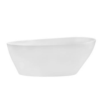 Cada freestanding Besco Goya 170x72 cm alb lucios