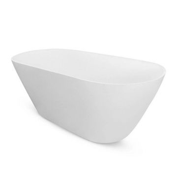 Cada freestanding Besco Moya 160x68 cm alb lucios
