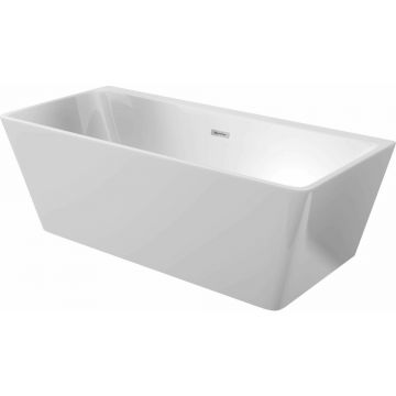 Cada freestanding din acril Deante Hiacynt alb 160x75cm