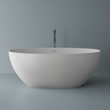 Cada freestanding din compozit Marmite Lima 167x83 cm