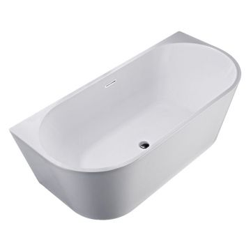 Cada freestanding, Florida, Beatrice 170 x 80 x 58 cm, cu instalatie completa, finisaj alb