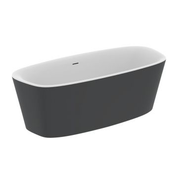 Cada freestanding Ideal Standard Atelier Dea 180x80 cm alb - negru mat