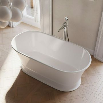 Cada freestanding Omnires Classica M+ alb 160x79 cm