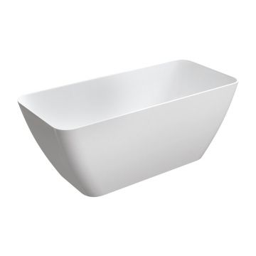 Cada freestanding Omnires Parma M+ alb 159x71 cm