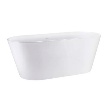Cada freestanding Rea Milano 150x75 cm alb lucios