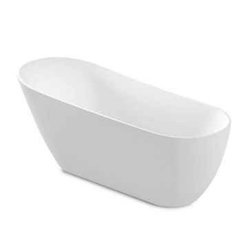 Cada freestanding Rea Santana 170x80 cm alb lucios Cada freestanding Rea Santana 170x80 cm alb lucios