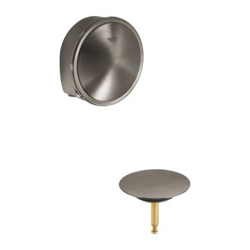 Capac sifon si preaplin Grohe Talentofill antracit periat Hard Graphite