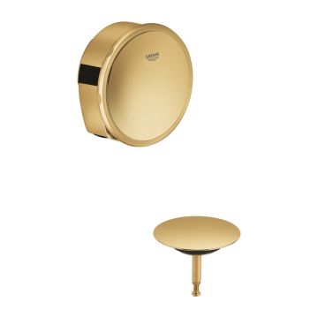 Capac sifon si preaplin Grohe Talentofill auriu lucios Cool Sunrise
