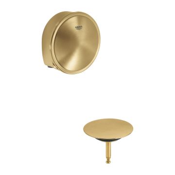 Capac sifon si preaplin Grohe Talentofill auriu periat Cool Sunrise