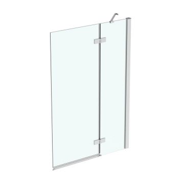 Paravan de cada dublu Ideal Standard i.life 100x150 cm argintiu dreapta