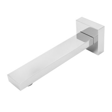 Pipa cada FDesign Inula design dreptunghiular crom lucios 20 cm