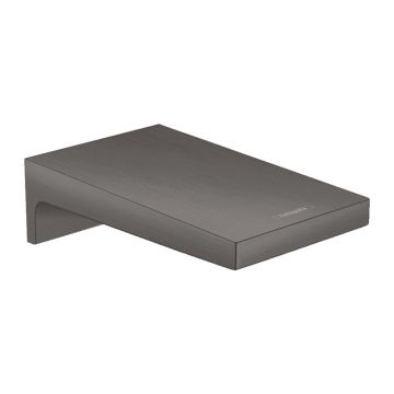 Pipa cada Hansgrohe Metropol negru - crom periat 185 mm