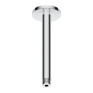 Brat de dus Duravit Shower Round 20cm cu montaj in tavan crom