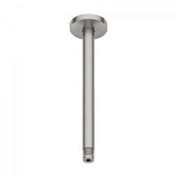 Brat de dus Duravit Shower Round 20cm cu montaj in tavan inox periat