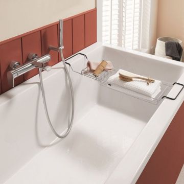 Cadă dreptunghiulară Villeroy & Boch, Targa Plus Duo, 180 cm, alb alpin